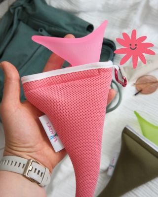 🤫🚽 Nepotřebujete hledat ideální toaletu. Stačí si s sebou přibalit LadyP. 👆